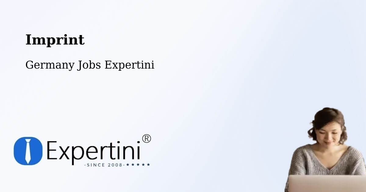 Imprint – Altshausen - Germany Jobs Expertini